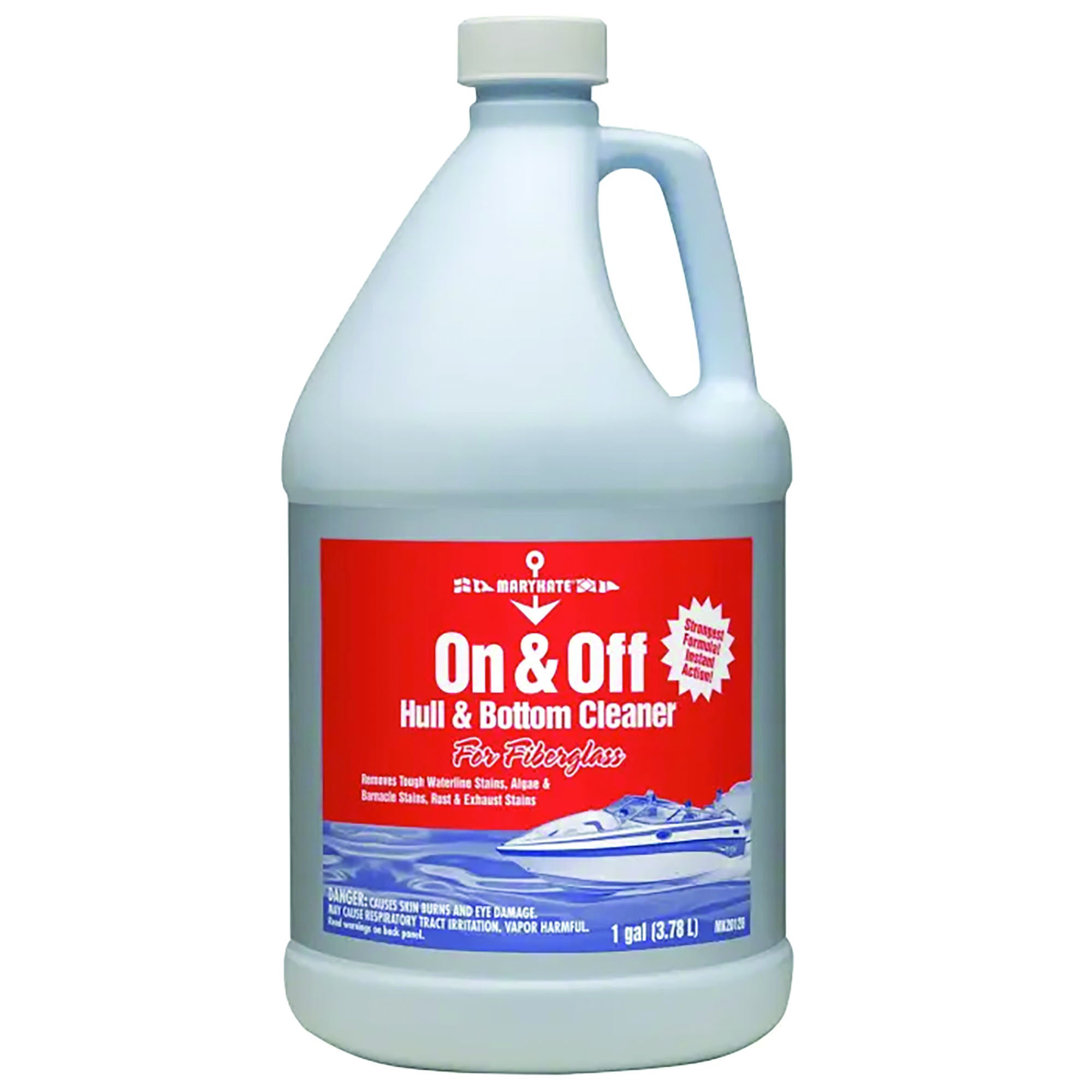 CRC Industries MaryKate On & Off Hull & Bottom Cleaner — 1 Gallon, Fast-Acting, Fiberglass, Model# CRCMK20128